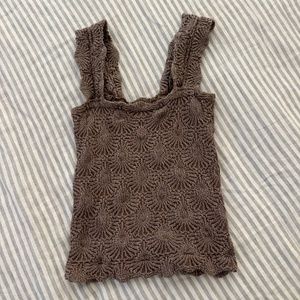 Free People love letter cami (size: M / L)